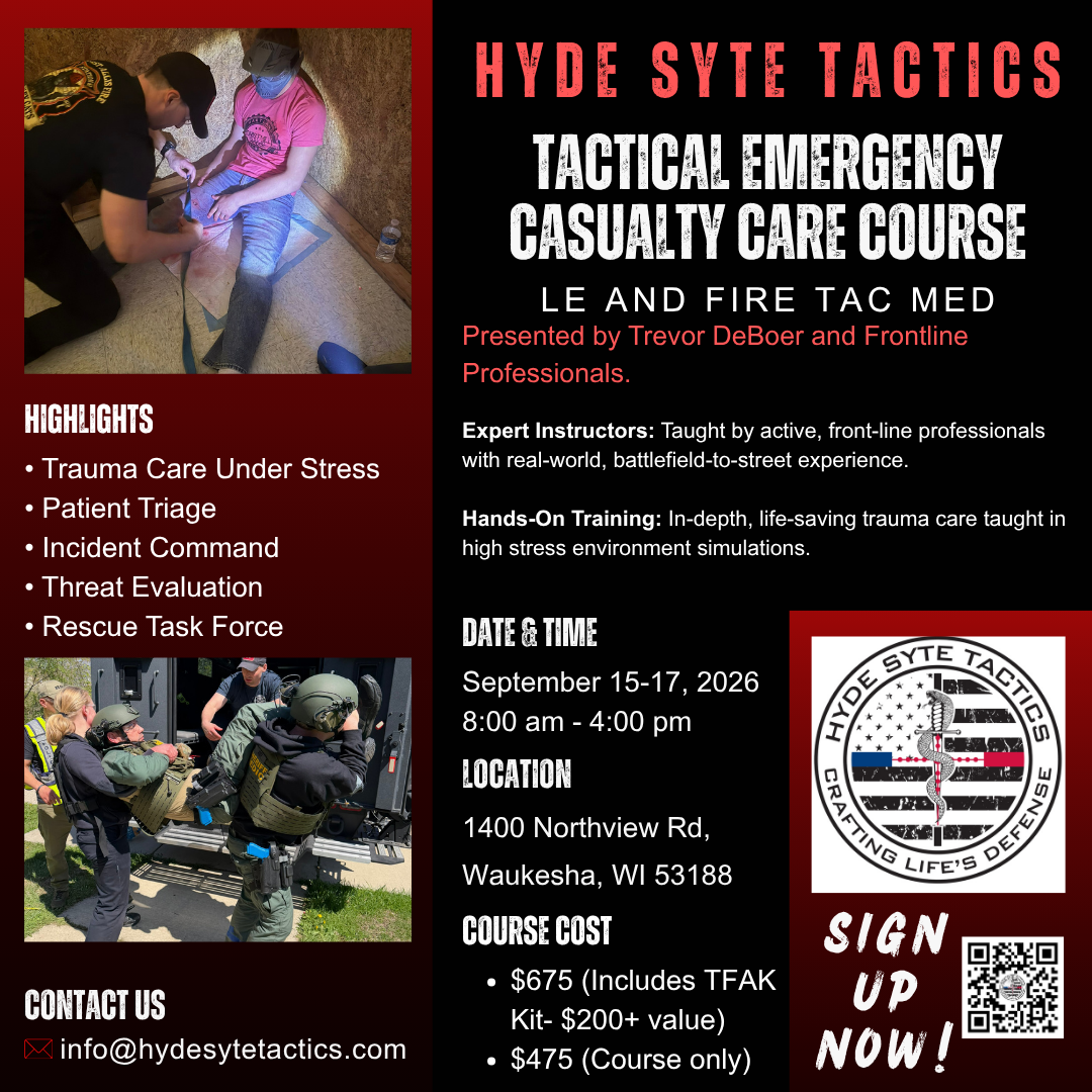 TEMS/TECC course flyer