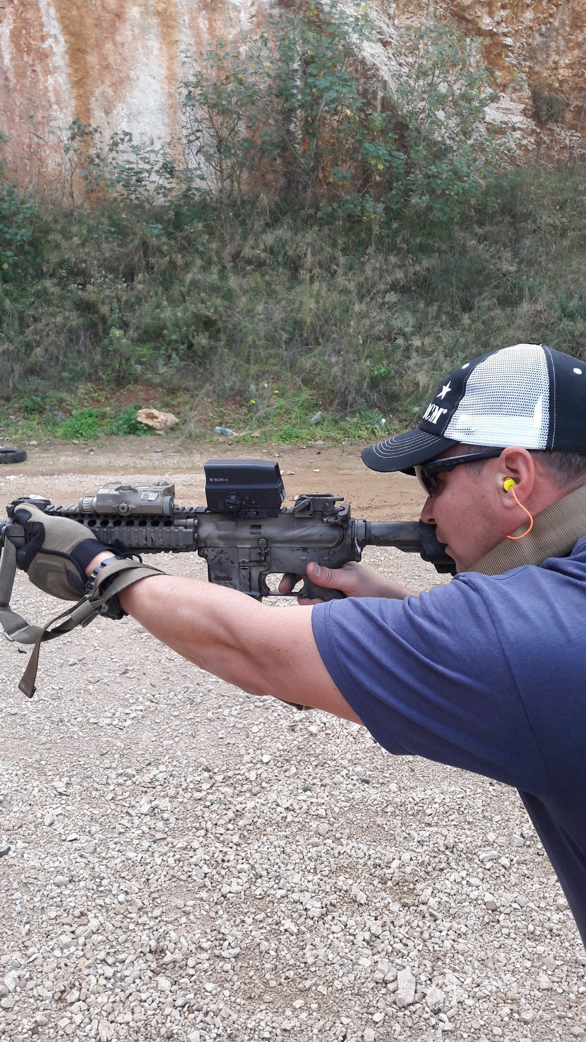 Rifle optics drill — outdoor range