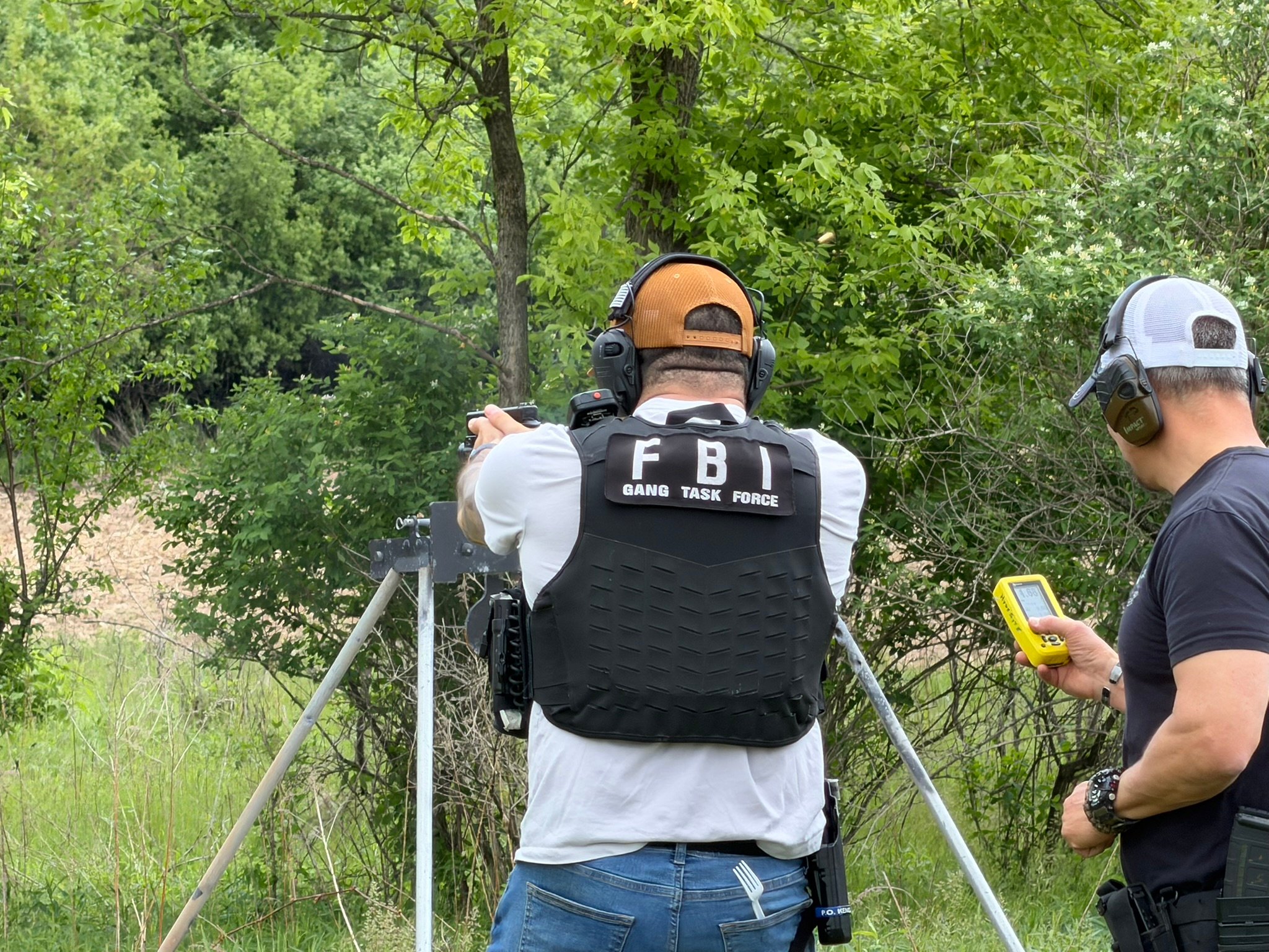 FBI Gang Task Force rifle marksmanship training